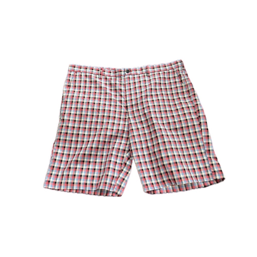 Izod Pink and Blue Flat Front Shorts ⛳️